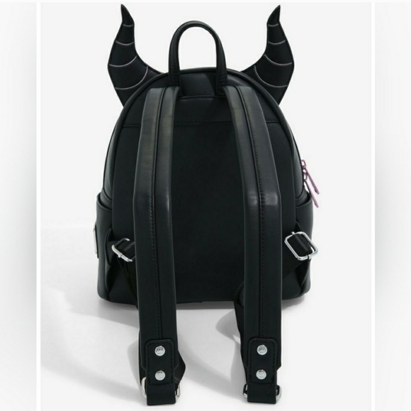 NWT Loungefly Maleficent minimalist mini backpack - Picture 13 of 16